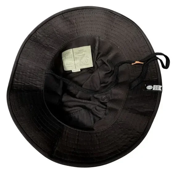 Salty Crew Alpha Tech Black Adjustable Boonie Hot Weather Type II Size 7.5 7 1/2 - Picture 6 of 8